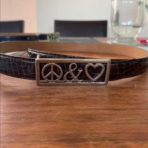 Rare: Vintage Moschino Peace and Love Belt